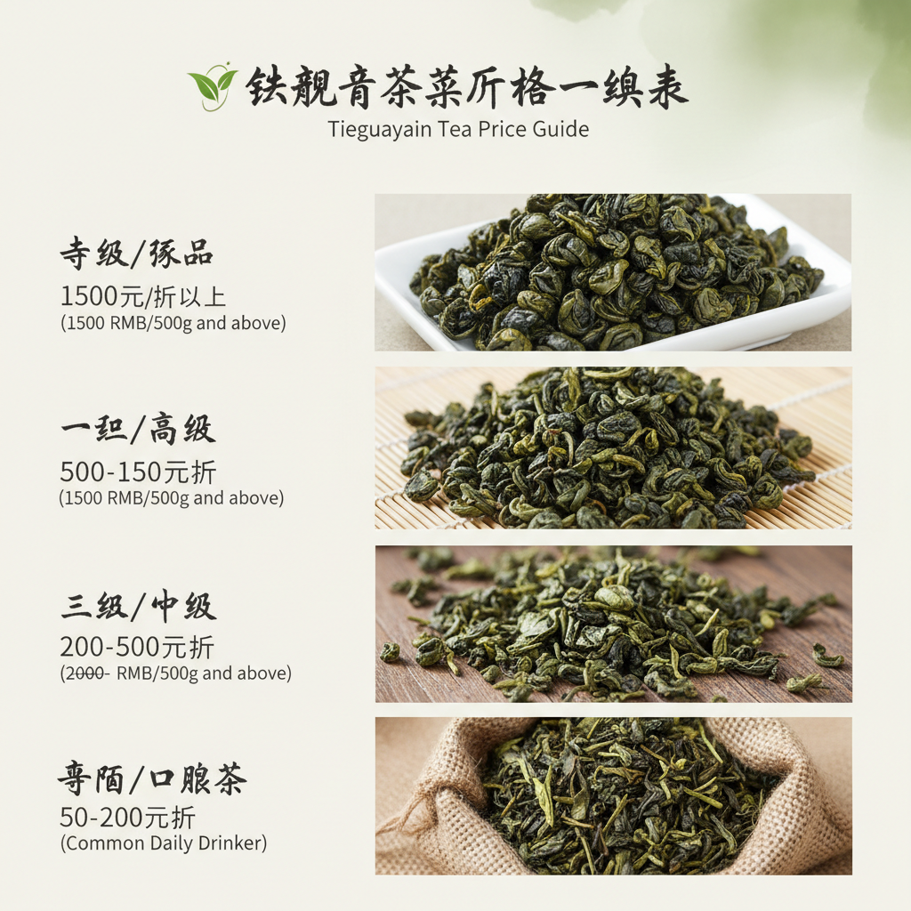 铁观音茶叶价格一览表